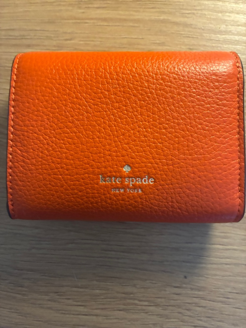 kate spade “Kayla” Pebbled Leather Bifold Wallet - Picture 2 of 5